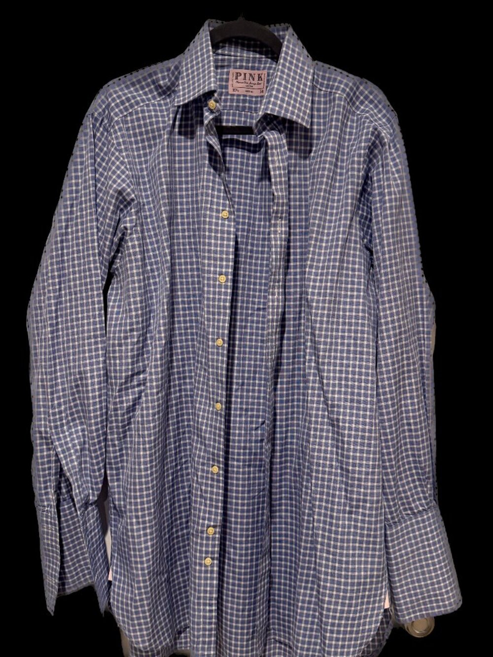Thomas Pink Dress Shirt, 16.5-34